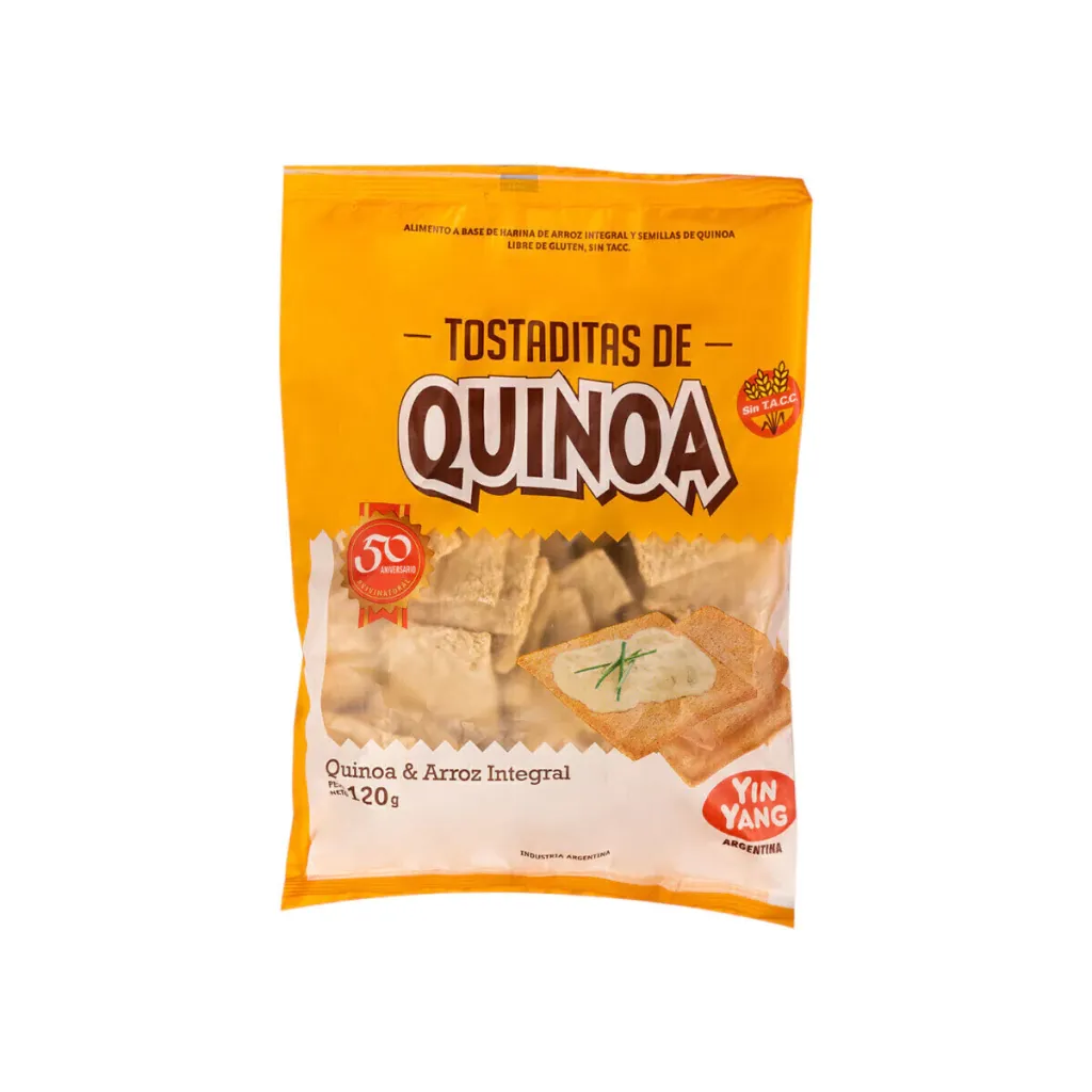 yin yang tostaditas quinoa sin tacc