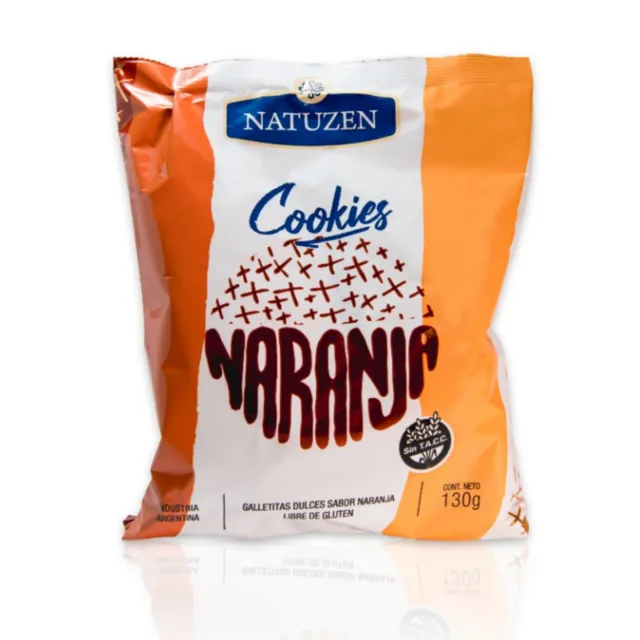 Cookies natuzen naranja