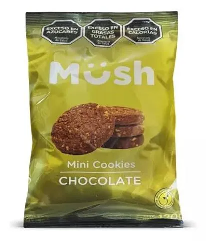 Mush galletitas sabor chocolate