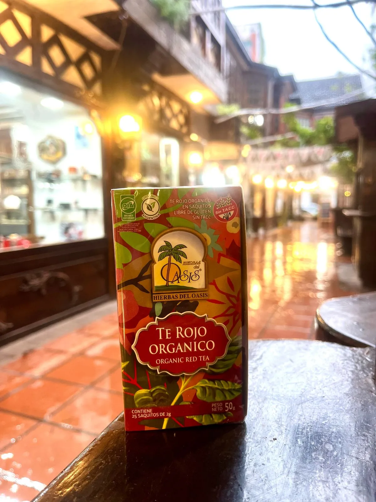 Te rojo organico