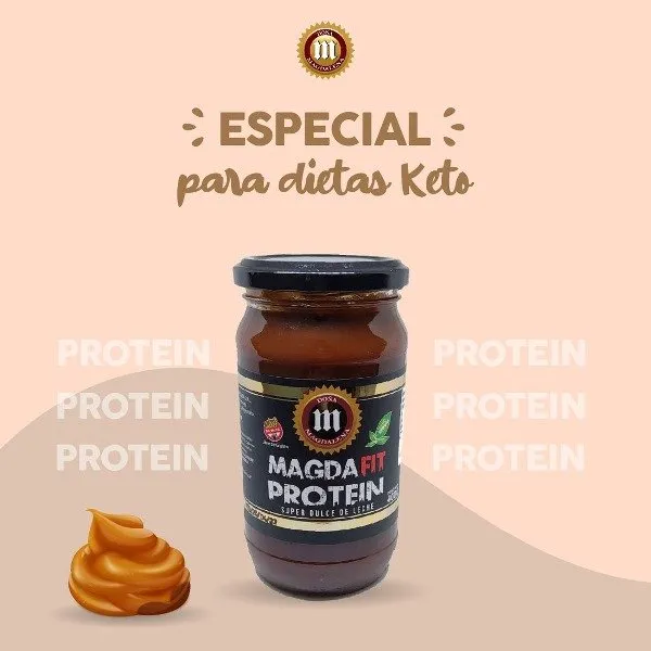 dulce de leche magda fit proteico