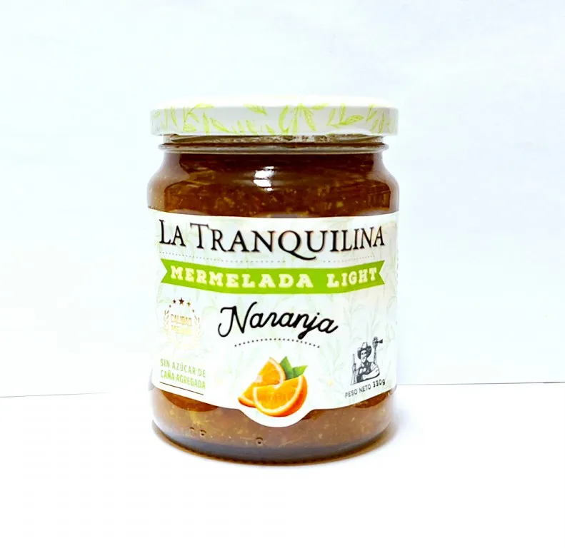 mermeladas la tranquilina light naranja