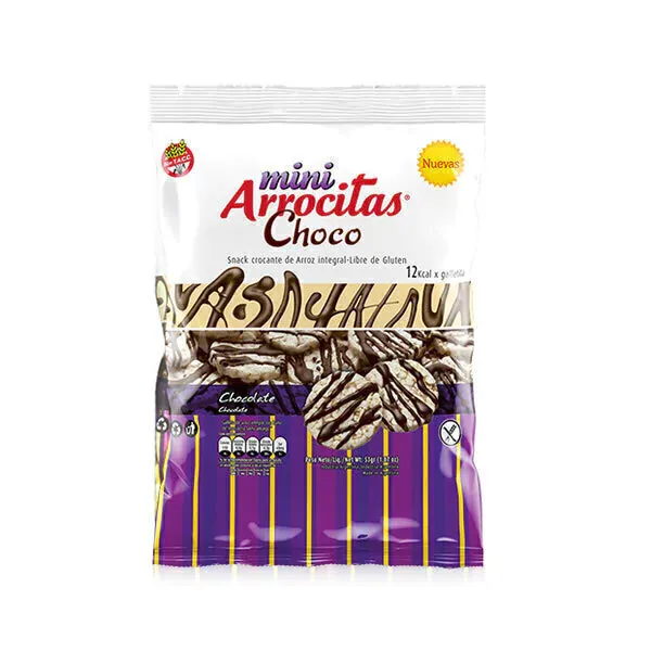 mini arrocitas choco sin tacc