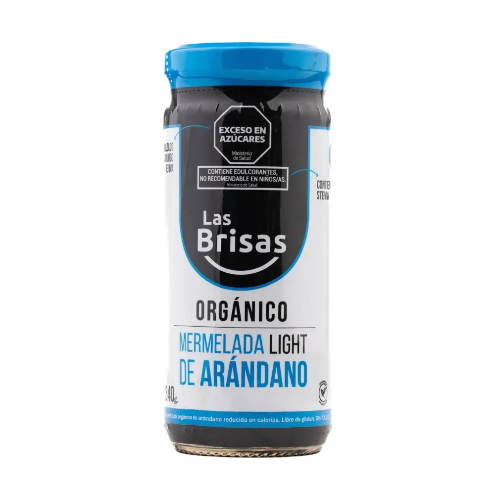 Las brisas, mermelada light de arandanos
