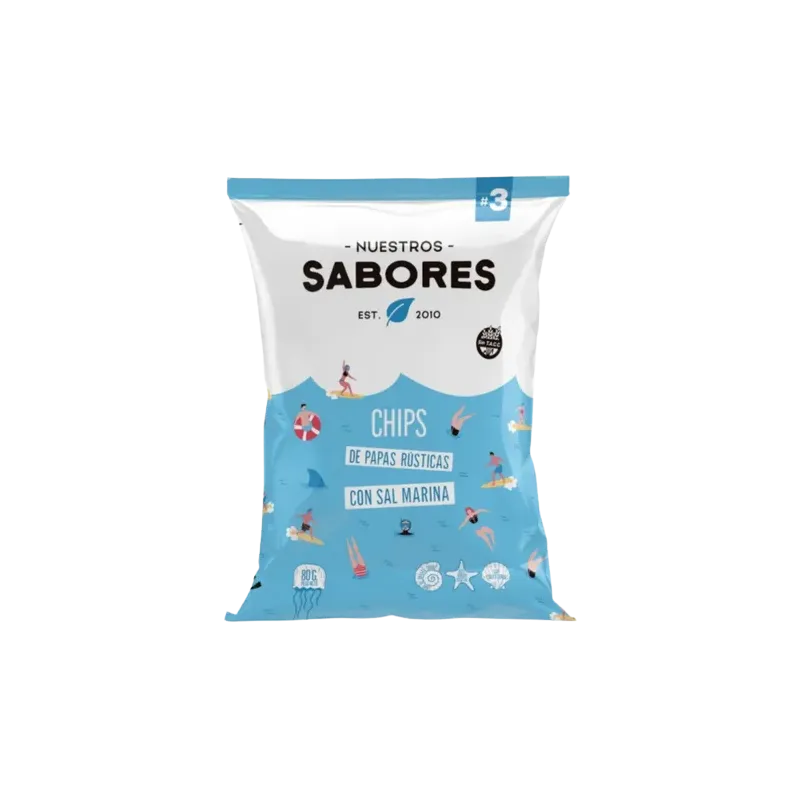rusticas chip de papa