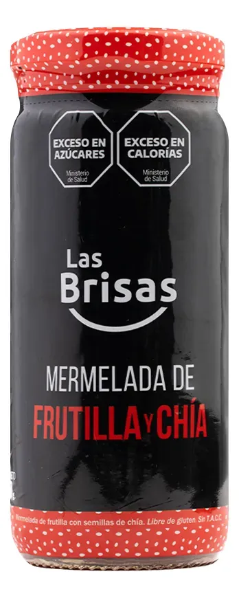 Las brisas mermelada de frutilla y chia